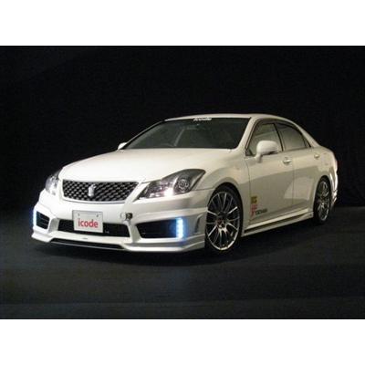 クラウン アスリート GRS204系 フロントハーフスポイラー LED8個付き