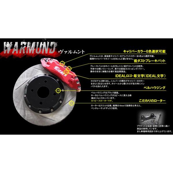 スイーツ柄 ブルー MRワゴン MF21S ヴァルムント ブレーキキット