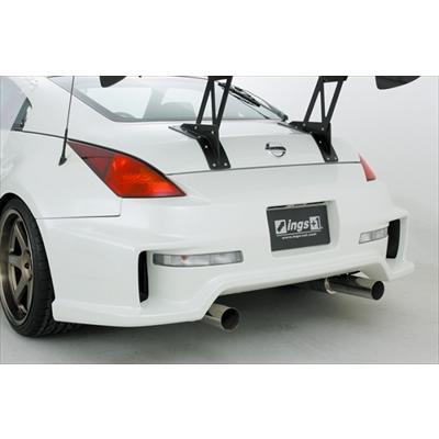 イングス フェアレディZ Z33 N-SPEC Type-E リアバンパー FRP製