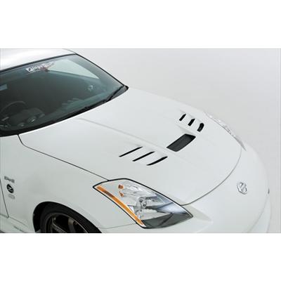 イングス フェアレディZ Z33 N-SPEC エアロボンネット Type-II FRP製