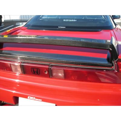 NSX サブスポイラー カーボン 取付込 : エアロ.カスタムパーツの 