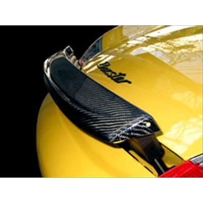 ポルシェ ボクスター986 カーボンリアウイング for 03y 後期 クリア