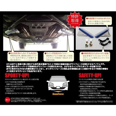 BMW ミニ R50/52/53 アンダーフロアスポイラー : エアロ.カスタム 
