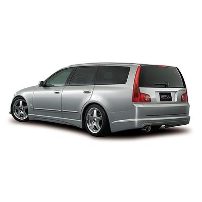 IMPUL（インパル） M35 ステージア 535W リアバンパー 塗装取付込