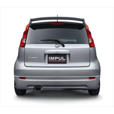 日産ノート用！インパルリアウイング＋リアバンパーセット 日産ノート用！インパルリアウイング＋リアバンパーセット 日産