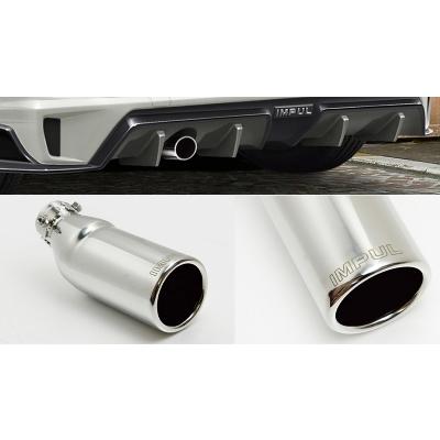 IMPUL オーラ E13 マフラーカッター (2WD) : エアロ.カスタムパーツの 