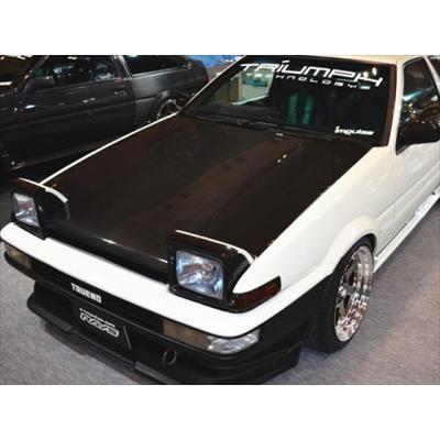 レビン AE86 オートクレーブ ドライカーボンボンネット クリア塗装済み