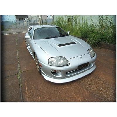 スープラ JZA80 前期/後期 フロントリップスポイラー ソフトFRP 塗装