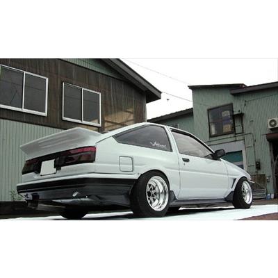 納期約2ヶ月前後」 AE86 トレノ サイドステップ 後期用 FRP : エアロ