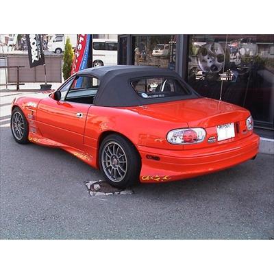 ロードスター NA ダックテイルトランクリッド FRP : エアロ.カスタム