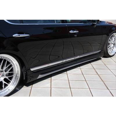 ls460後期　Fスポーツ　サイドステップ LEXUS LS460 F sport 後期 PHANTOM NEO サイドステップ 塗装取付込