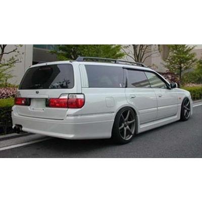 日産 C34 ステージア サイドステップ エアロ ステージア C34 260RSルック サイドステップ(被せタイプ) : エアロ