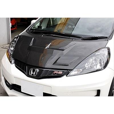 フィット　ge系　gp系 カーボンボンネット J'S RACING（ジェイズレーシング） フィット GE6-9 前期 エアロ