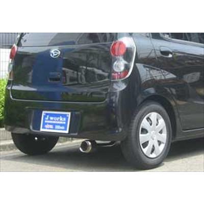 ミラ　DBA-L275S K-BREAKマフラー ミラ NA（FF）DBA-L275S（KF）リブレマフラー リアのみ 取付込