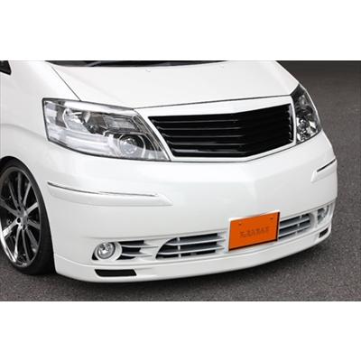 アルファード 10 後期 フロントバンパー（メッキモール付） 塗装取付込 