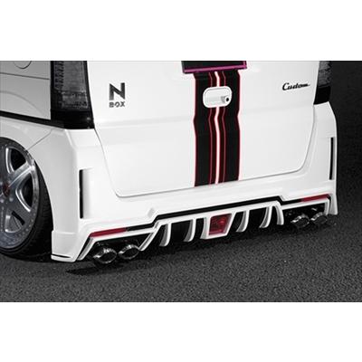 N BOX カスタム JF1 ZERO CUSTOM リアバンパー : エアロ.カスタム
