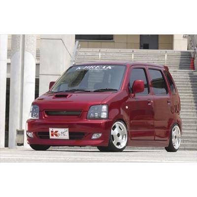 ワゴンR MC21S エアロ4点セット 塗装取付込 : エアロ.カスタムパーツの