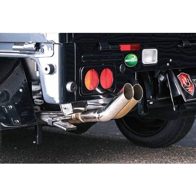 スーパーキャリー DA16T Baby Gang 非行少年マフラー タイコ無し