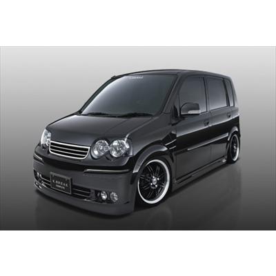 ムーヴカスタム L150 後期 COMPLETE F/S/R エアロ3点セット : エアロ 
