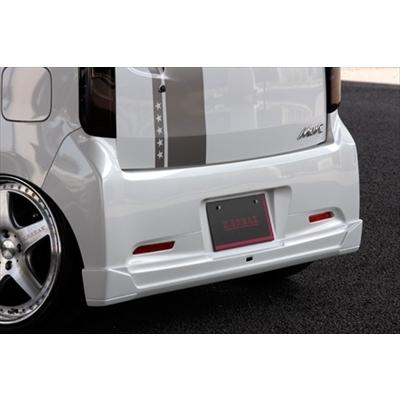 ムーブカスタム LA100 Athlete+S リアハーフスポイラー : エアロ