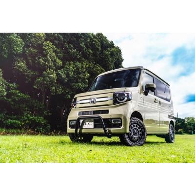 N-VANに付いてたブルバー JJ1 / JJ2 N-VAN エヌバン ブルバー ブラック : エアロ.カスタム