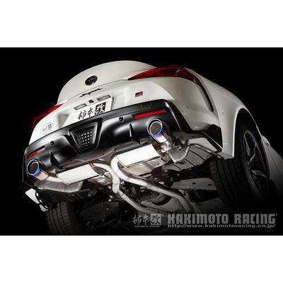 柿本改 GRスープラ DB42 3.0 ターボ RZ カスタムマフラー バルブ付き 