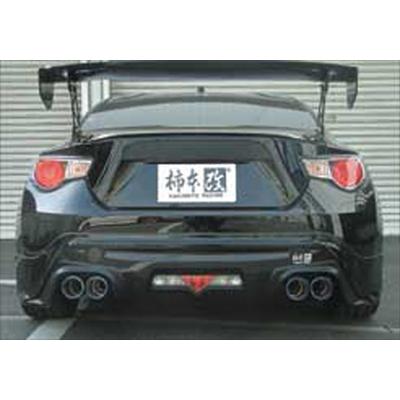 柿本改 BRZ ZC6 TRDエアロ専用 Class KR マフラー : エアロ.カスタム