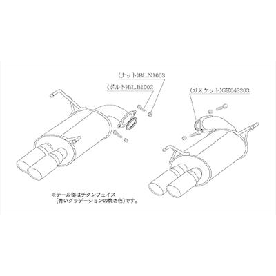 柿本改 WRX STI CBA-VAB グレード：STI 駆動：4WD Class KR マフラー
