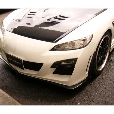 RX-8 SE3P 後期 アイライン 塗装済み : エアロ.カスタムパーツの 