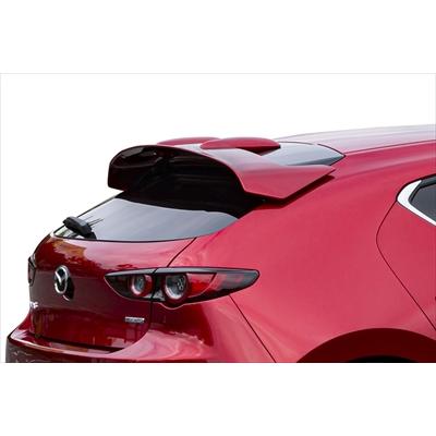 MAZDA3 BP ファストバック リアウイングスポイラー 塗装取付込