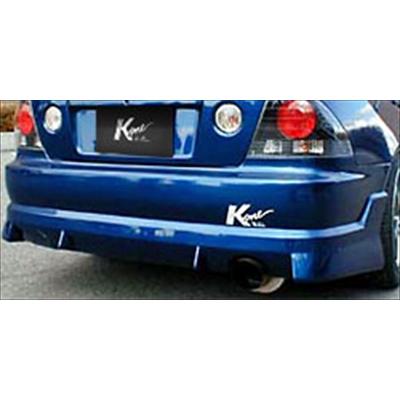 アルテッツァ リアバンパースポイラー マフラー片出し : エアロ