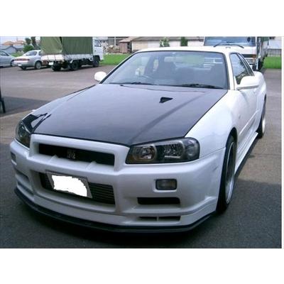 ER34 スカイライン  セダン　社外ボンネット スカイライン R34 ダクト付FRPボンネット - AEROWORKZ