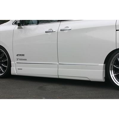 KENSTYLE エルグランド E52 ハイウェイスター EIK サイドスカート 素地 