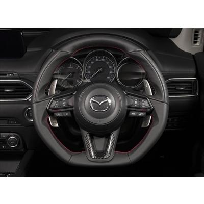 KENSTYLE CX-5 KF系 タイプ1ステアリング オールブラックレザー KENSTYLE CX-5 KF系 タイプ1ステアリング オールブラックレザー