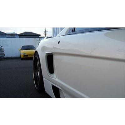 NSX 50mmワイドリアフェンダー(片側約25mm) : エアロ.カスタムパーツの