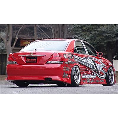 JZX110 マーク2 Promode リアバンパー 塗装済み : エアロ.カスタム