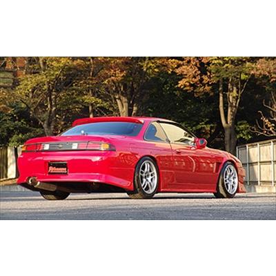 S14 シルビア 前期 後期 TRYVAL リアルーフスポイラー 塗装取付