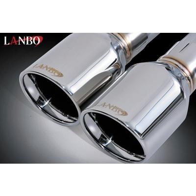ハリアー MXUA80/85 LANBO エキゾーストマフラー 100Φデュアルタイプ