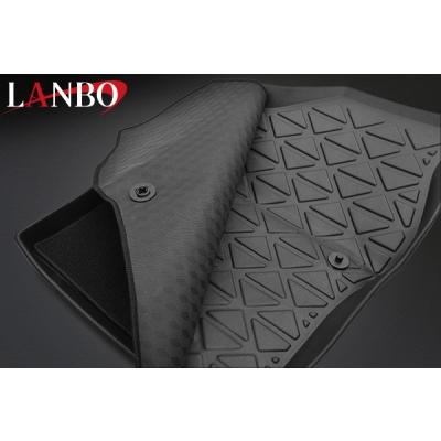 MXWH / ZVW 60・65 LANBO 3Dデュアルフロアマット 前方席用 : エアロ 
