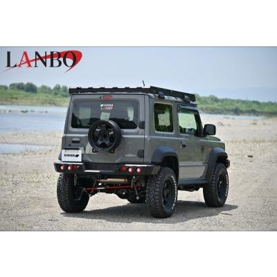 JB74W ジムニーシエラ BLACK BEAR リアアイアンバンパー (法人への配送