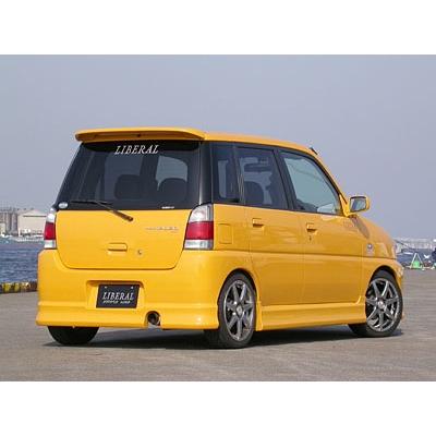 PLEO D.E.F type リアバンパースポイラー 塗装済み : エアロ.カスタム  