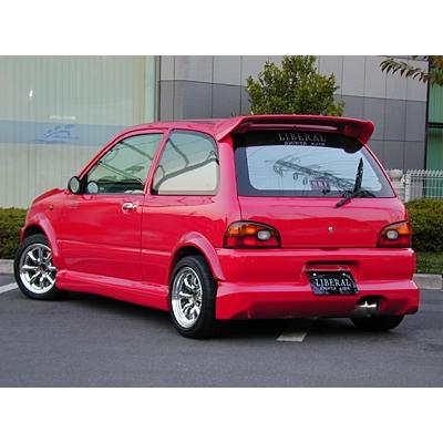 メーカー不明 ヴィヴィオ用リアリップスポイラー VIVIO リアアンダースポイラー 塗装取付込 : エアロ.カスタムパーツの
