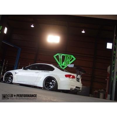 BMW M3 E92 LB☆WORKS Rear wing Ver1 (カーボン製) : エアロ.カスタム