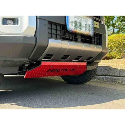 ランドクルーザー250 RICK'S スキッドプレート アルミ製縞板ウレタン