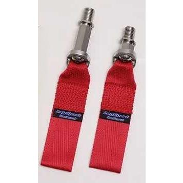 レーシートーフック NDロードスター LEG MOTORSPORT 2個セット ロードスター ND レーシートーフック前後セット RED : エアロ.カスタム