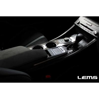 【特価】LEMS LEXUS RCF用 ドライカーボンセンターコンソールパネル RCF ドライ カーボン センターコンソール