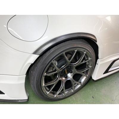 納期8-9ヵ月前後」 ZN8 GR86 ドライカーボン リヤフェンダーモール左右