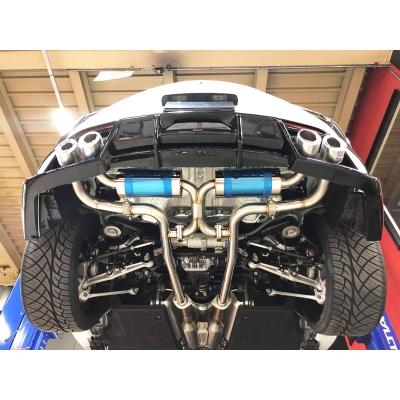 LEXUS LC500 URZ100 L:Exhaust 純正バンパー専用 : エアロ.カスタム