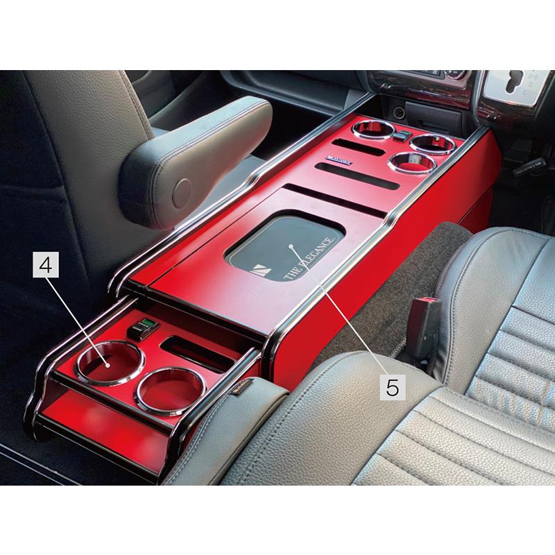 ハイエース 0系 1 4型 標準ボディ インテリアセンターコンソールボックス用セカンドカップホルダー 穴開けオプション Usbポート差し込み用 ブラックカー エアロ カスタムパーツのtoptuner 通販 Paypayモール