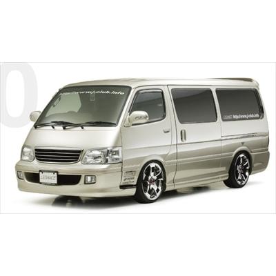 ハイエース 100系 フロントバンパー 後期 : エアロ.カスタム ハイエース 100系 フロントバンパー 後期 : エアロ.カスタム